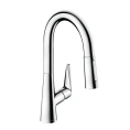 Кухонный смеситель Hansgrohe Talis M51 с вытяжным душем, хром (72815000) - миниатюра фото 1