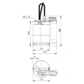 Дренажный насос Grundfos Unilift KP 250-AV1 - миниатюра фото 4