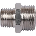 Ниппель НН переxодной 3/8x1/4 никелированный Stout - миниатюра фото 3