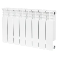 Радиатор биметаллический STOUT Space 350 8 секций - миниатюра фото 1