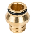 Фитинг STOUT компрессионный для труб из сшитого полиэтилена red 20x2-0x3/4 - миниатюра фото 2