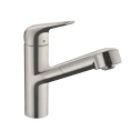 Кухонный смеситель Hansgrohe Focus M42 с вытяжным душем (71814800) - миниатюра фото 1