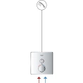 Цифровой термостат Grohe Grohtherm SmartControl для душа - миниатюра фото 8