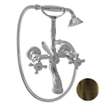 Смеситель для ванны Nicolazzi Half Dome с ручным душем, тёмная бронза (1401DB70) - миниатюра фото 1