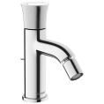 Смеситель для биде Duravit White Tulip: 1 отверстие, донный клапан, хром (WT2400001010) - миниатюра фото 1