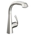 Смеситель для кухни Grohe Zedra 32553SD0 с выдвижной лейкой - миниатюра фото 1