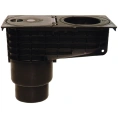 Трап HL660E уличный для отвода в ливневую канализацию воды от наружных ливнестоков - миниатюра фото 1