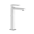 Смеситель для раковины Gessi Rettangolo с высоким изливом и донным клапаном, хром (11921#031) - миниатюра фото 1