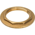 Контргайка STOUT с упором 1 1/2 латунная - миниатюра фото 4