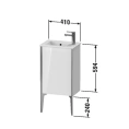 Подвесная тумба Duravit XViu белый глянцевый/champagne matt 594x410x290 мм (XV4480LB122) - миниатюра фото 2