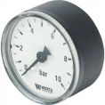 Манометр аксиальный 50 мм 1/4, 0-10 бар Watts F+R100 - миниатюра фото 1