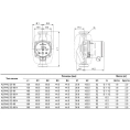 Циркуляционный насос Grundfos Alpha2 L 25-40 180 с гайками - миниатюра фото 4