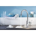 Смеситель Grohe BauEdge для кухни + очиститель Grohclean — готовый комплект - миниатюра фото 4