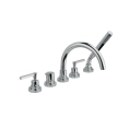Смеситель для ванны Nicolazzi Mac Kinley 05 на 5 отверстий, двухвентильный, хром (2214CR29) - миниатюра фото 1