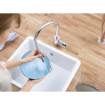 Смеситель для кухни Grohe Concetto: высокий излив из нержавеющей стали - миниатюра фото 8