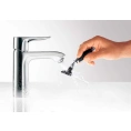 Смеситель для раковины Hansgrohe Metris 31080000 - миниатюра фото 6