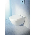 Подвесной унитаз Duravit Starck 3 с антигрязевым покрытием SanitaryGlaze (22250900001) - миниатюра фото 3