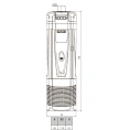 Насос колодезный DAB DTRON2 X 35/90 (60195250) (Даб) - миниатюра фото 4