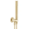 Душевая система GESSI INCISO с держателем и шлангом в золотом цвете (58123#246) - миниатюра фото 1