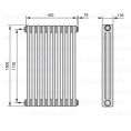 Радиатор стальной трубчатый Arbonia 3180/10 N12 3/4 с боковым подключением - миниатюра фото 7