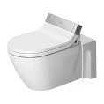 Подвесной унитаз Duravit 620х375 мм с системой крепления, белый (2533090000) - миниатюра фото 1