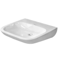 Медицинская раковина Duravit D-Code без перелива и отверстия 600x550 мм белого цвета (23136000702) - миниатюра фото 1