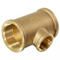 Тройник Латунный ВВВ 1 1/4x1x1 1/4 TIM (ТИМ) - миниатюра фото 1