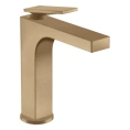 Смеситель для раковины AX Citterio 160 в цвете шлифованная бронза (39023140) - миниатюра фото 1