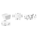 Унитаз подвесной Duravit Viu безободковый 370×480 мм с покрытием WonderGliss, белый (25730900001) - миниатюра фото 2