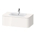 Подвесная тумба Duravit Happy D.2 Plus 100 см, белая глянцевая (HP495102222) - миниатюра фото 1