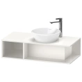 Тумбочка подвесная Duravit D-Neo Compact, 260x1000x480 мм, с открытым отделением, белая высокоглянцевая (DE493902222) - миниатюра фото 1