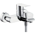 Смеситель для ванны с душем Hansgrohe Metris 31480000: эргономичный дизайн и комфорт - миниатюра фото 1