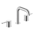 Смеситель для раковины Duravit C.1 на 3 отверстия, излив 140 мм, хром (C11060003010) - миниатюра фото 1
