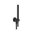 GESSI душевой комплект Black XL: держатель с подводом, ручной душ и шланг 1500 мм (63329#299) - миниатюра фото 1