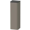 Пенал подвесной Duravit Happy D.2 Plus: 3 стеклянные полки, цвет Stone Grey Satin Matt (HP1261R9292) - миниатюра фото 1