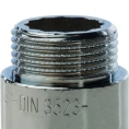 Удлинитель STOUT латунный 3/4 x 25 хромированный - миниатюра фото 4