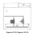 Котёл газовый напольный Ferroli Pegasus 107 2S - миниатюра фото 3