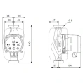 Циркуляционный насос Grundfos ALPHA2 32-60 N 180 - миниатюра фото 4