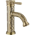 Смеситель Zorg Antic A 115U-BR для раковины с высоким изливом в цвете браш - миниатюра фото 1