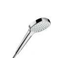 Ручной душ HG Croma Select E 110 1jet Rain (белый/хром) (26814400) - миниатюра фото 1