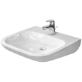 Медицинская раковина Duravit D-Code 600x550 мм без перелива, белая (23136000002) - миниатюра фото 1