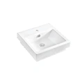 Раковина Artceram WASHBASINS BOX INCASSO встраиваемая 50х48 см с 1 отв под смесительитель цвет белый - миниатюра фото 1