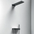 Душевая система HAFRO ICON TAPS 3 TASTI с термостатом, 3 выходами и ручной лейкой, матовый черный (4IC102 nero) - миниатюра фото 1