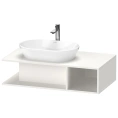 Тумбочка подвесная Duravit D-Neo компактная белая глянцевая 260x1000x550 мм (DE492902222) - миниатюра фото 1