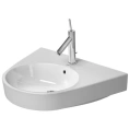 Подвесная раковина Duravit 650x500 мм с полупьедесталом, белая (2323650000) - миниатюра фото 1