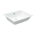 Встраиваемая раковина KERASAN Slim 500 мм, белая (022901) - миниатюра фото 1