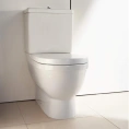 Унитаз-компакт подвесной Duravit Starck 3: Элегантный дизайн и компактность (126090000) - миниатюра фото 4