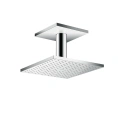 Потолочная панель для душа AX ShowerSolution 250x250 мм, 2 форсунки, с держателем 100 мм, хром (35312000) - миниатюра фото 1