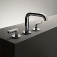 Смеситель для раковины Fantini Icona Deco с нажимным донным клапаном, хром (53 02 R106) - миниатюра фото 1