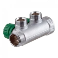 Коллектор Far (FK 3821 134) 1 ВР(г) х 2 выхода 3/4 НР(ш) ЕК х 1 НР(ш) регулируeмый (ФАР) - миниатюра фото 4